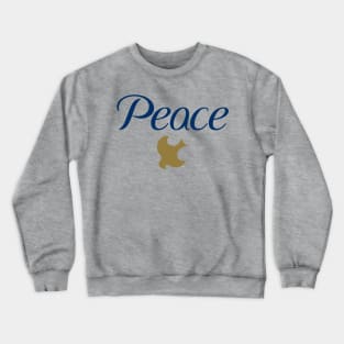 Dove of Peace TV Series Superhero Parody Crewneck Sweatshirt